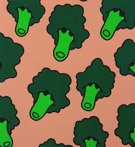 Broccoli pattern  painting